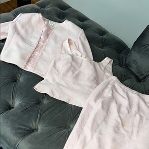 Elegant Pink Three-Piece Set